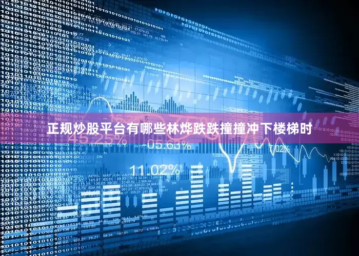 正规炒股平台有哪些林烨跌跌撞撞冲下楼梯时